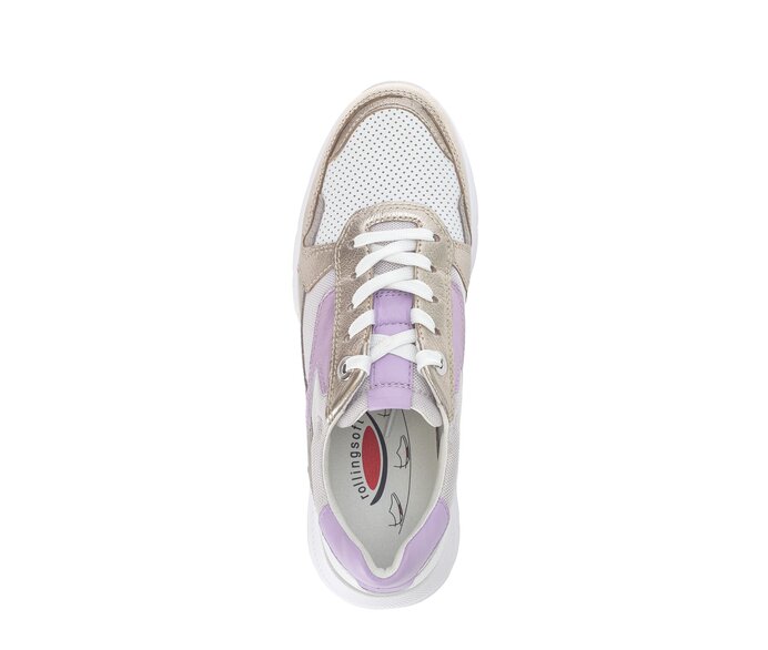 Gabor Damen  Sneaker Low Multicolour - Materialmix Leder/Lederimitat