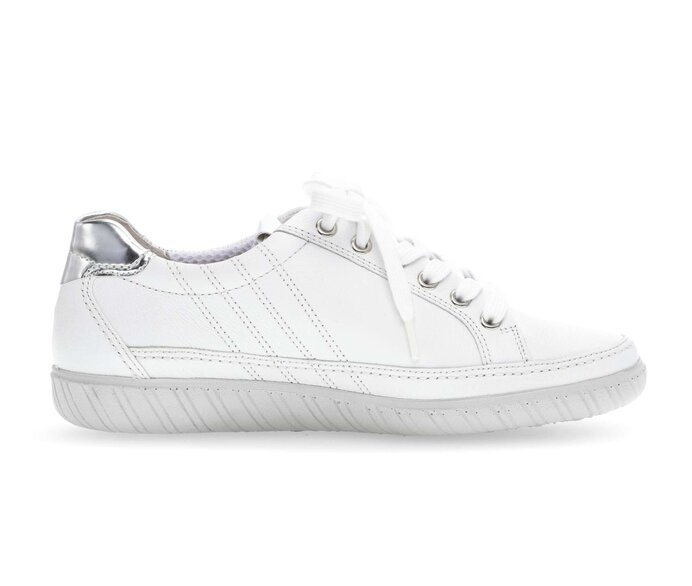Gabor Damen  Sneaker Low Weiß - Glattleder