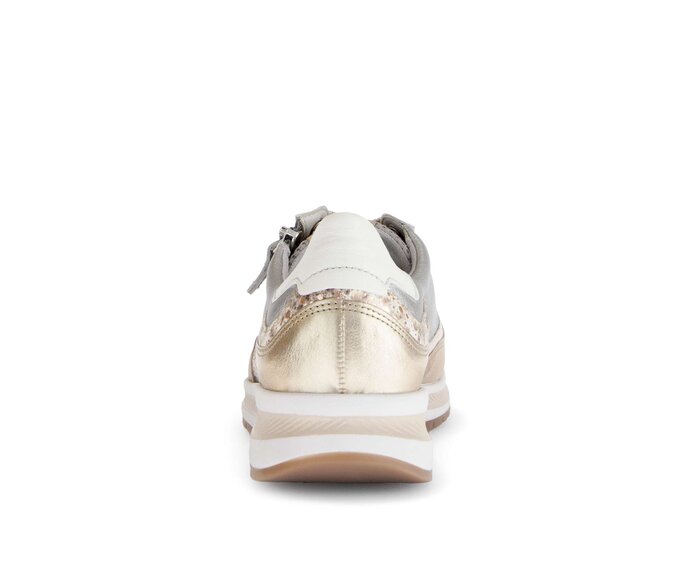 Gabor Damen  Sneaker Low Braun - Materialmix Leder