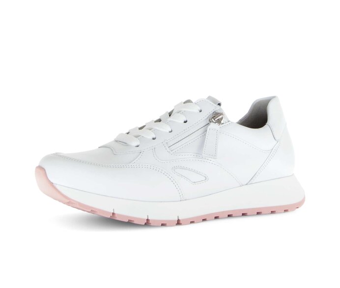 Gabor Damen  Sneaker Low Weiß - Glattleder