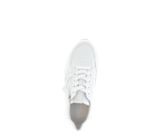 Gabor Damen  Sneaker Low Weiß - Glattleder