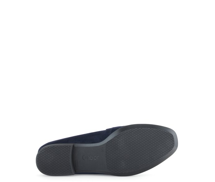 Gabor Damen  Slipper Blau - Rauleder