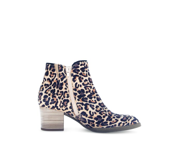 Gabor Damen  Elegante Stiefelette Beige - Rauleder