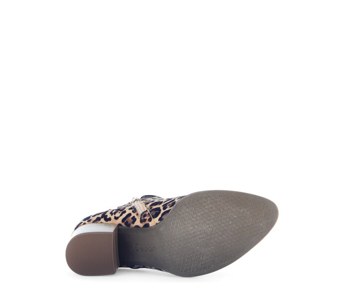 Gabor Damen  Elegante Stiefelette Beige - Rauleder