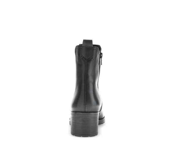 Gabor Damen  Chelsea Boot Schwarz - Glattleder