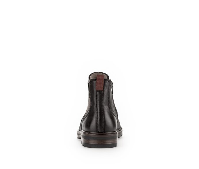 Pius Gabor Herren Chelsea Boot Grau - Glattleder