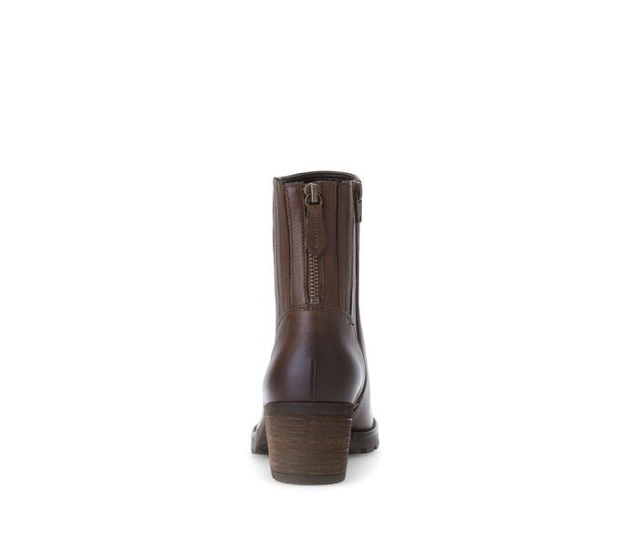 Gabor Damen  Sportliche Stiefelette Braun - Glattleder