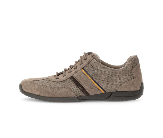 Pius Gabor Herren Sneaker Low Braun - Materialmix Leder/Lederimitat