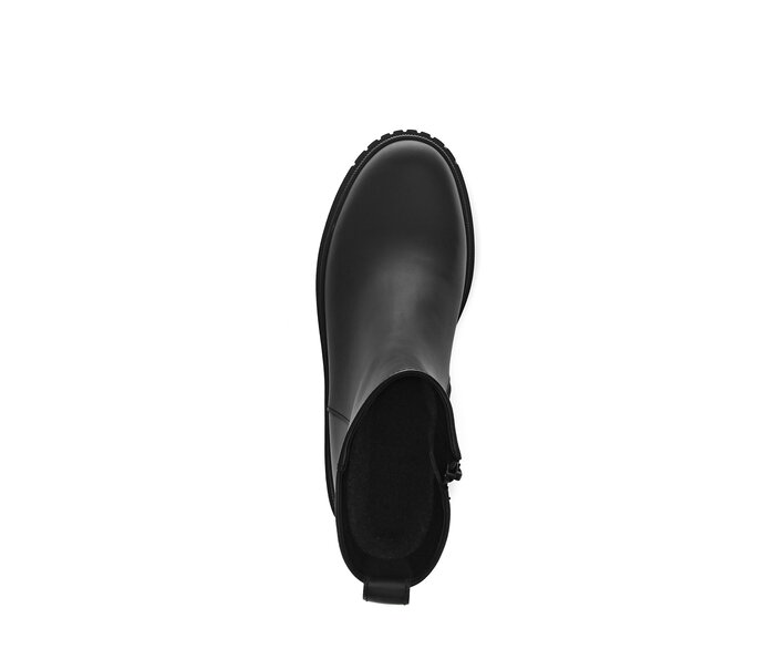 Gabor Damen  Plateau Stiefelette Schwarz - Glattleder
