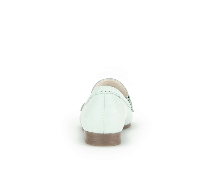 Gabor Damen  Slipper Grün - Glattleder