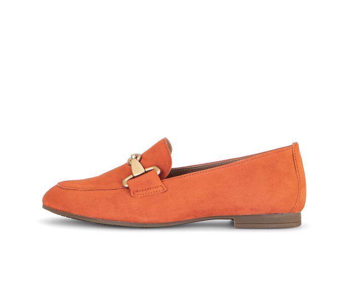 Gabor Damen Slipper Orange - Rauleder
