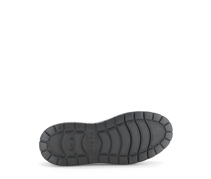Gabor Damen  Sneaker Low Schwarz - Materialmix Leder/Lederimitat