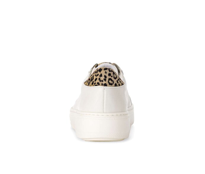 Gabor Damen  Sneaker Low Creme - Materialmix Leder