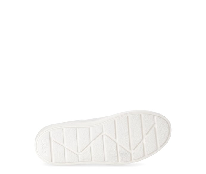 Gabor Damen  Sneaker Low Creme - Materialmix Leder