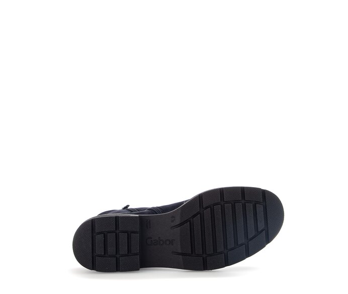 Gabor Damen  Schnürstiefelette Blau - Rauleder