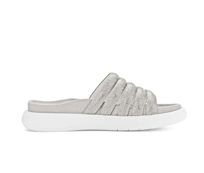 Gabor Damen  Pantolette Silber - Lederimitat