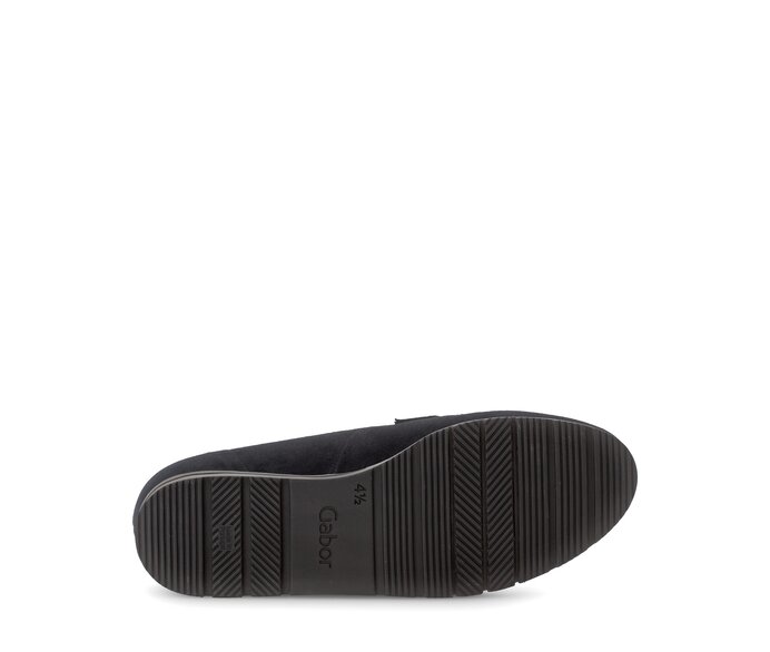 Gabor Damen  Slipper Blau - Rauleder