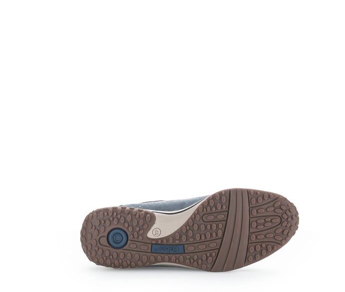 Gabor Damen  Sneaker Low Grau - Rauleder