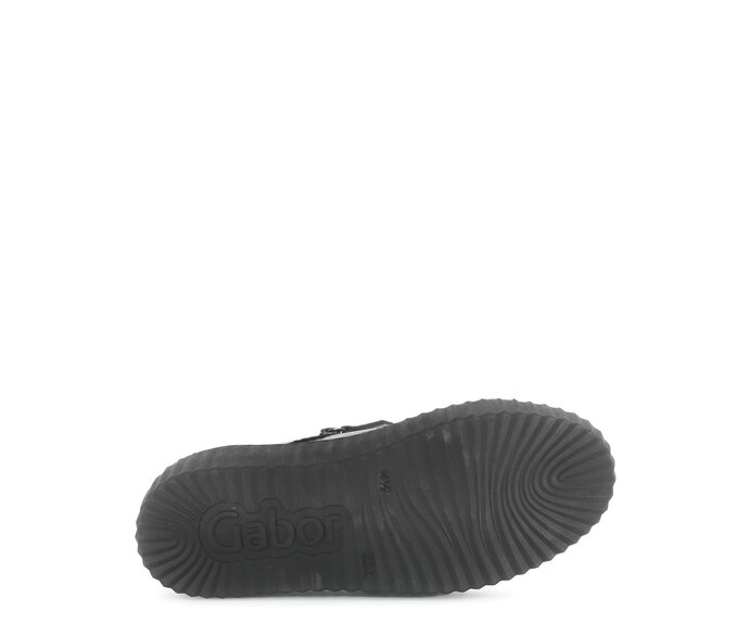 Gabor Damen  Sneaker Low Silber - Glattleder