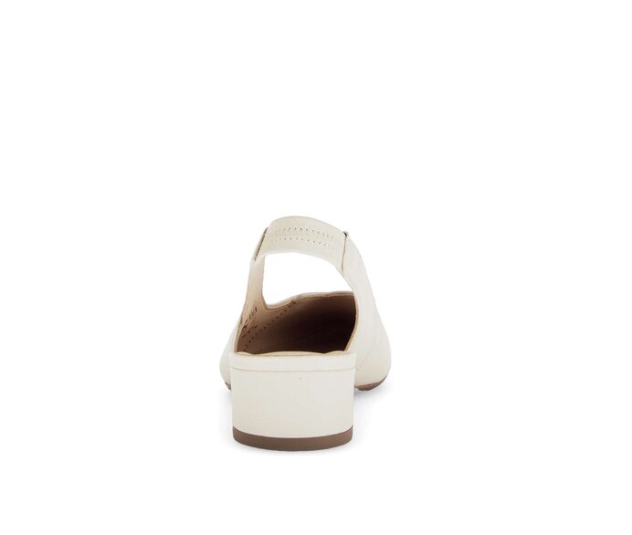 Gabor Damen  Slingpumps Beige - Glattleder