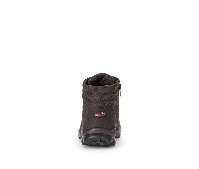 Gabor Damen  Sportliche Stiefelette Grau - Rauleder