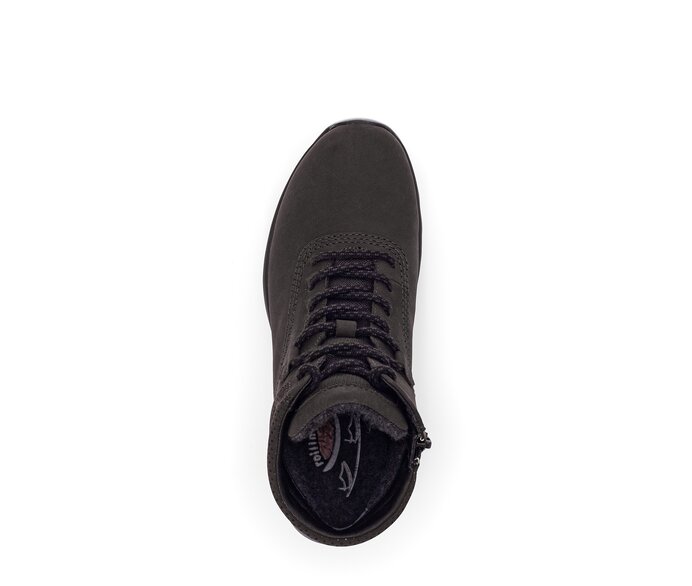 Gabor Damen  Sportliche Stiefelette Grau - Rauleder
