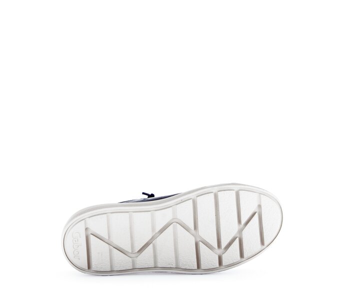 Gabor Damen  Sneaker Low Blau - Glattleder