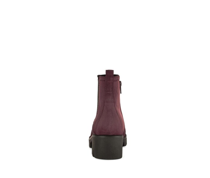 Gabor Damen  Chelsea Boot Rot - Rauleder