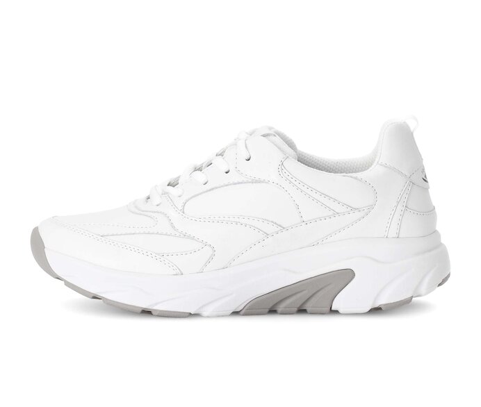 Gabor Damen Sneaker Low Weiß - Glattleder