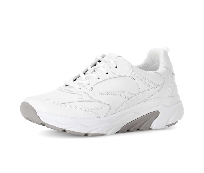 Gabor Damen  Sneaker Low Weiß - Glattleder