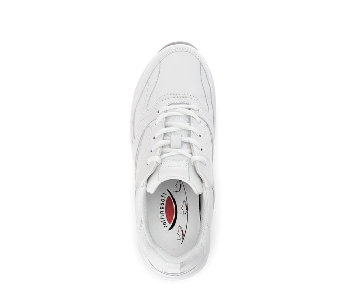 Gabor Damen  Sneaker Low Weiß - Glattleder