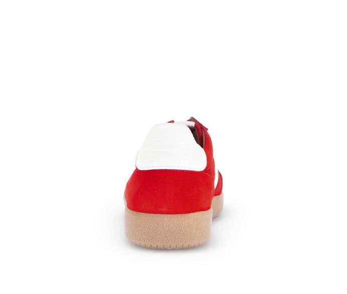 Gabor Damen  Sneaker Low Rot - Materialmix Leder