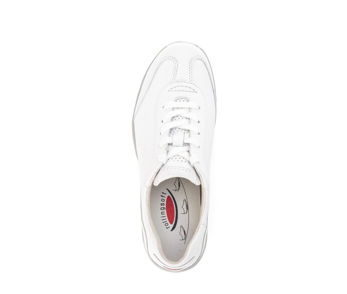 Gabor Damen  Sneaker Low Weiß - Glattleder