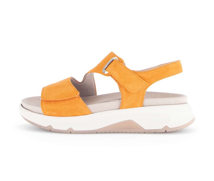 Gabor Damen Trekkingsandale Orange - Rauleder