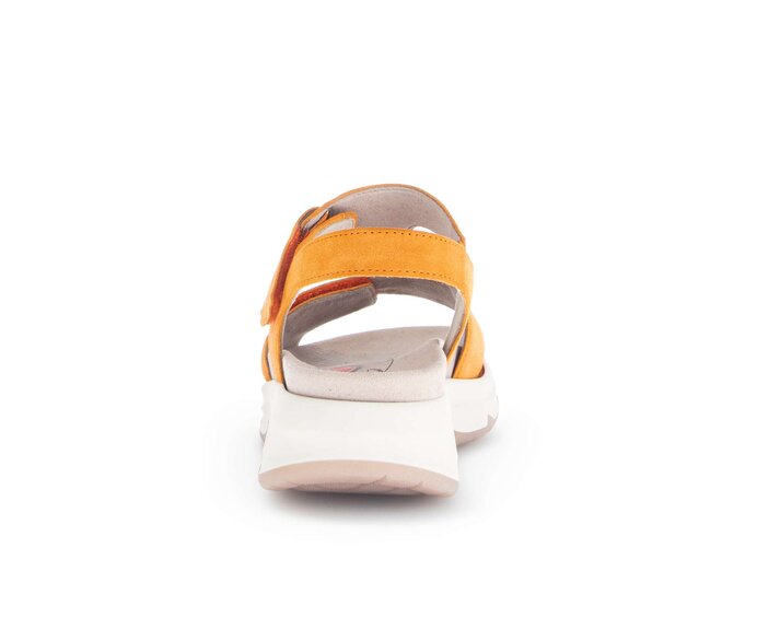 Gabor Damen  Trekkingsandale Orange - Rauleder