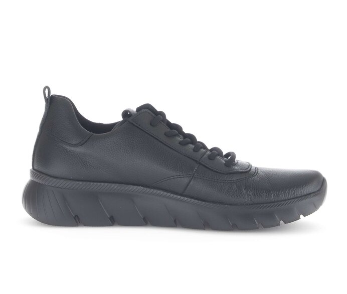 Gabor Damen  Sneaker Low Schwarz - Glattleder