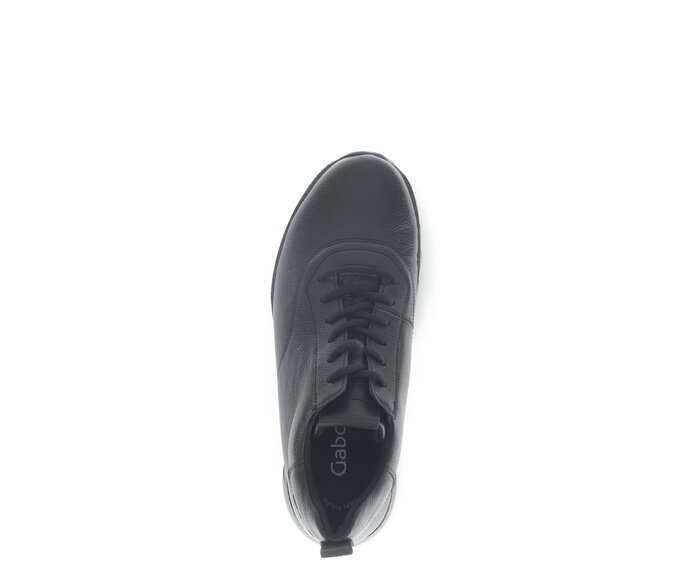 Gabor Damen  Sneaker Low Schwarz - Glattleder