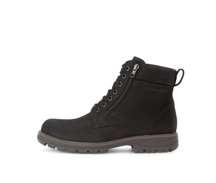 Pius Gabor Herren Boot Schwarz - Nubuk