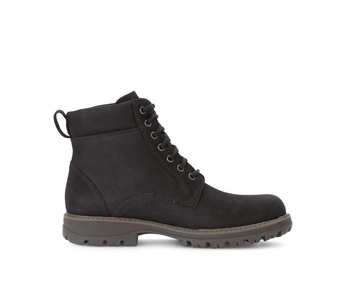 Pius Gabor Herren Boot Schwarz - Nubuk