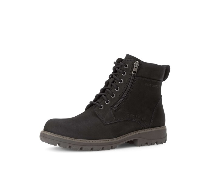 Pius Gabor Herren Boot Schwarz - Nubuk