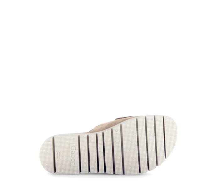 Gabor Damen  Pantolette Beige - Rauleder
