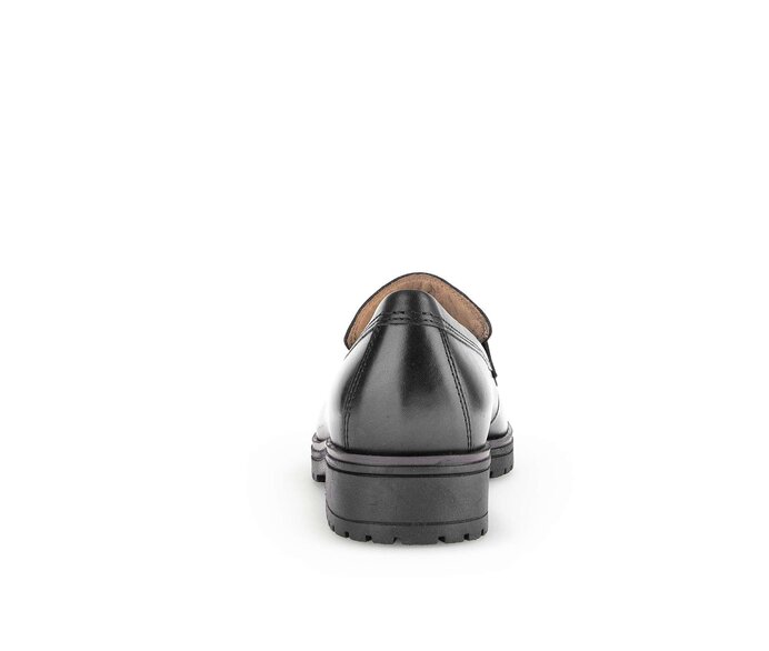 Gabor Damen  Slipper Schwarz - Glattleder