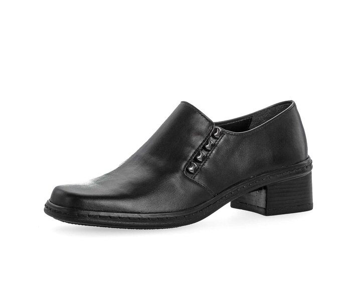Gabor Damen  Slipper Schwarz - Glattleder