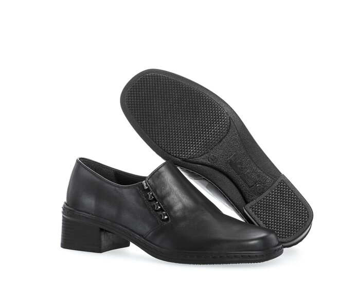 Gabor Damen  Slipper Schwarz - Glattleder
