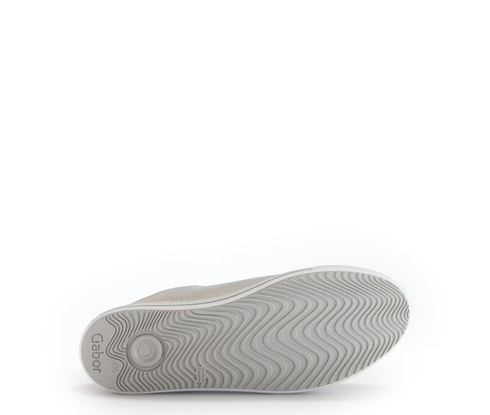Gabor Damen  Sneaker Low Silber - Effektleder