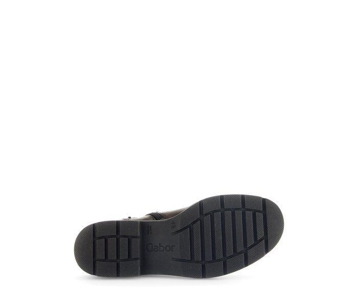 Gabor Damen  Schnürstiefelette Braun - Glattleder