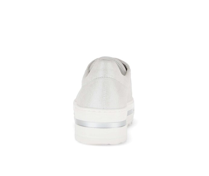 Gabor Damen  Sneaker Low Weiß - Effektleder