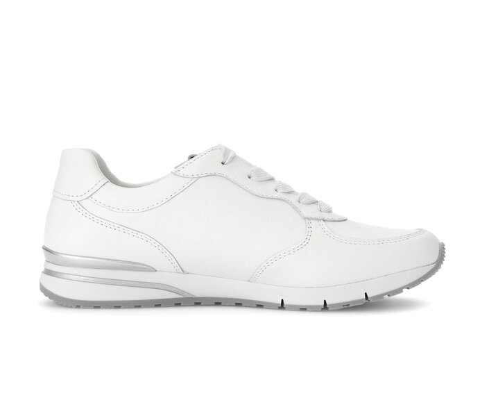 Gabor Damen  Sneaker Low Weiß - Glattleder