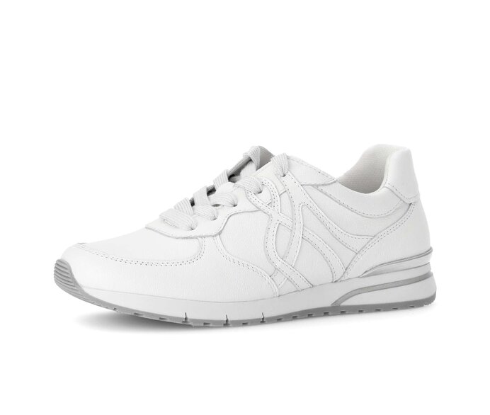 Gabor Damen  Sneaker Low Weiß - Glattleder