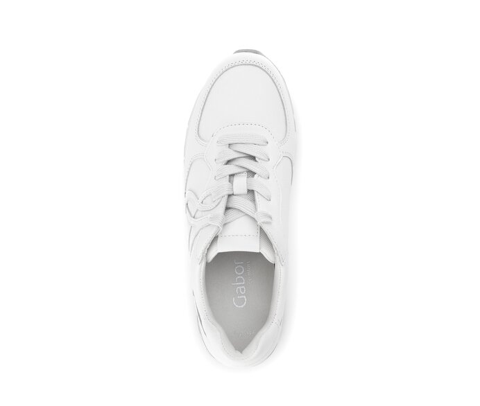 Gabor Damen  Sneaker Low Weiß - Glattleder